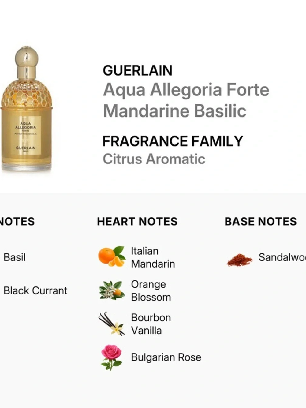 Guerlain Aqua Allegoria Mandarine Basilic Forte